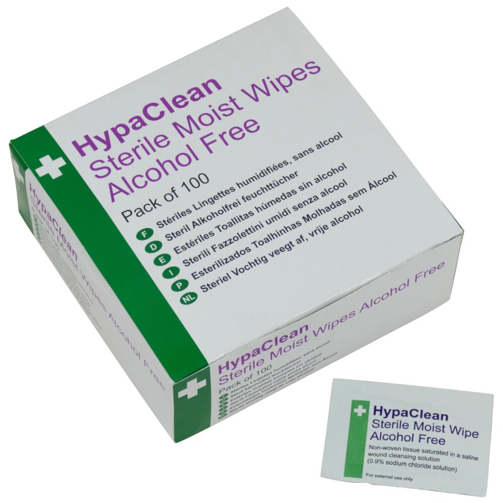 Product Image 1 - HYPACLEAN STERILE MOIST WIPES