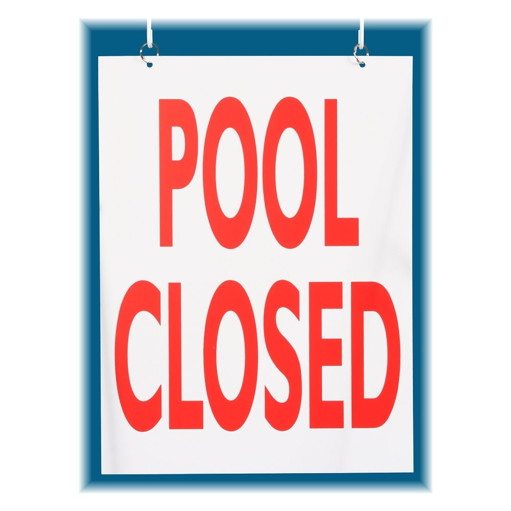 Product Image 1 - POOL CLOSED SIGN