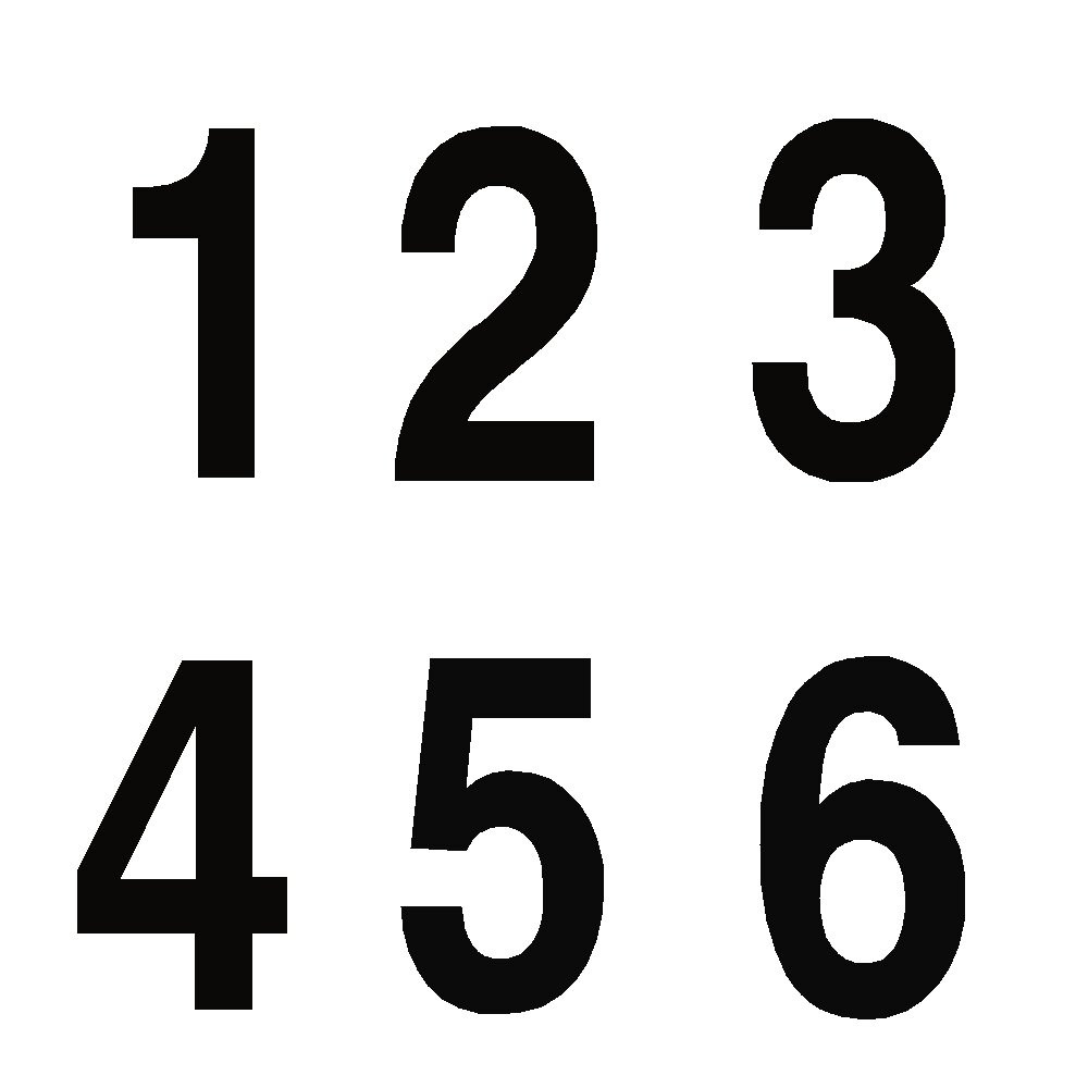 Product Image 1 - STARTING BLOCK NUMBERS