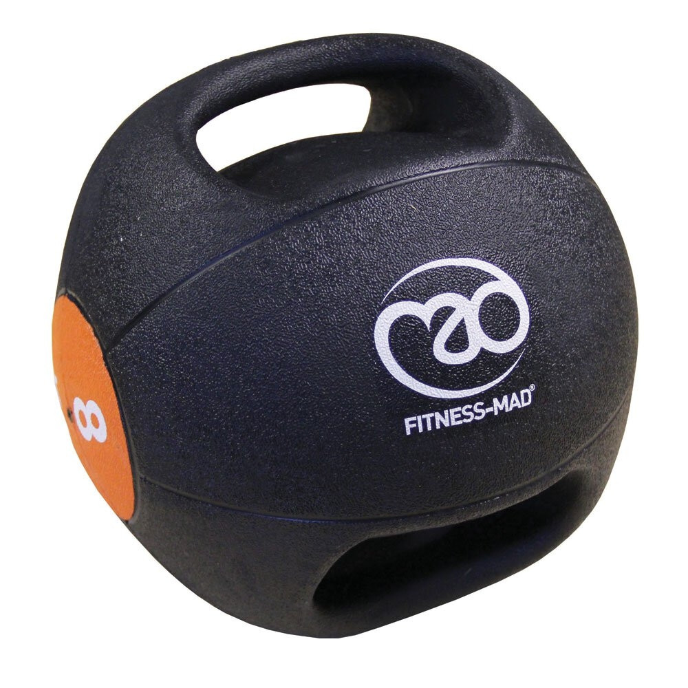 Product Image 1 - MAD RUBBER DOUBLE GRIP MEDICINE BALL (8kg)