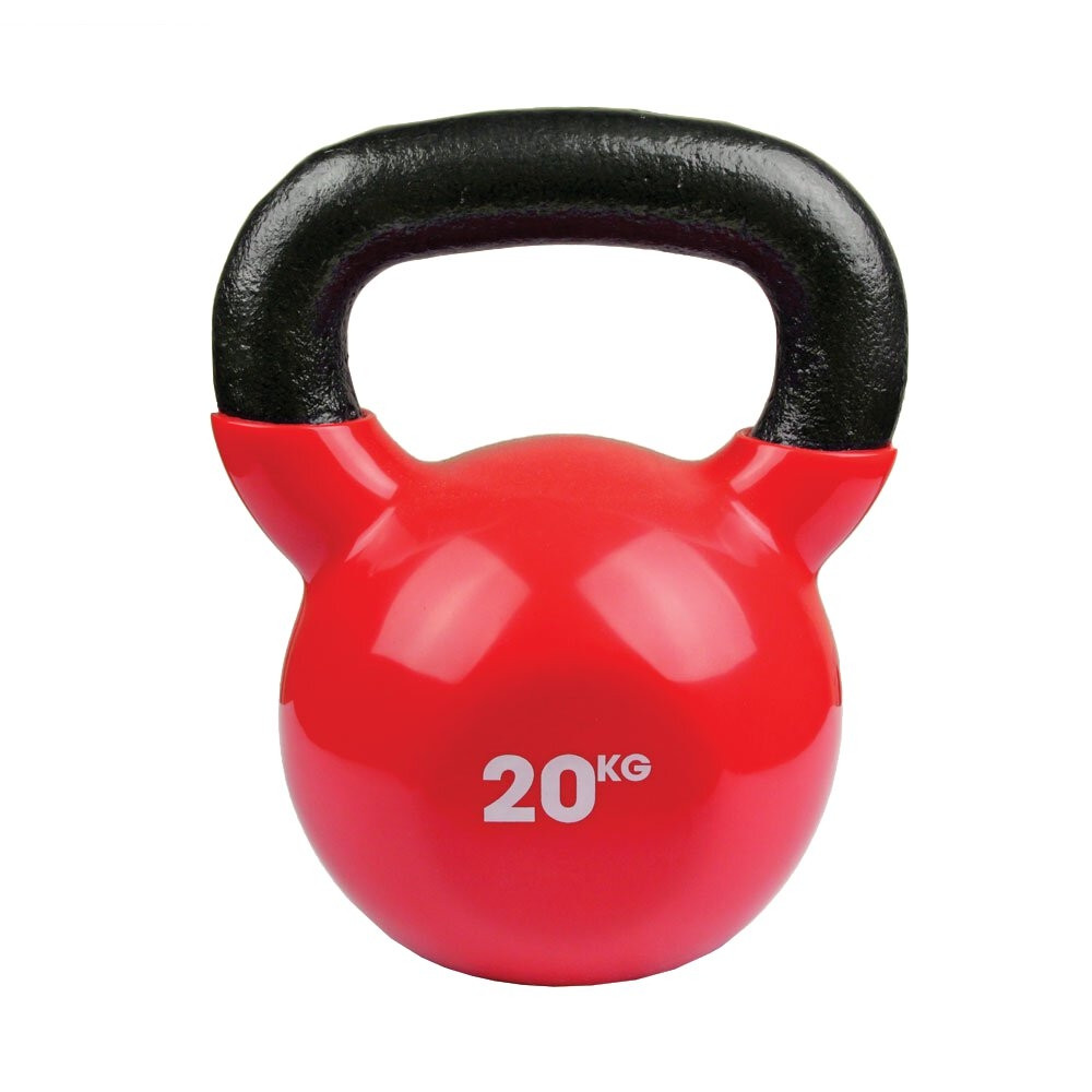 Product Image 1 - MAD VINYL COVERED KETTLEBELL - RED (20kg)