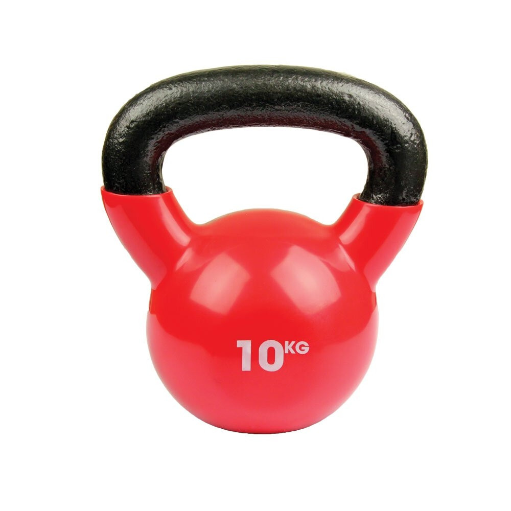 Product Image 1 - MAD VINYL COVERED KETTLEBELL - RED (10kg)