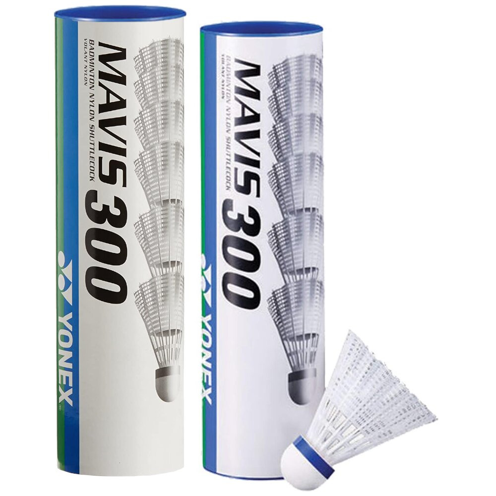 Product Image 1 - YONEX MAVIS 300 SHUTTLECOCKS - WHITE SKIRT (BLUE)
