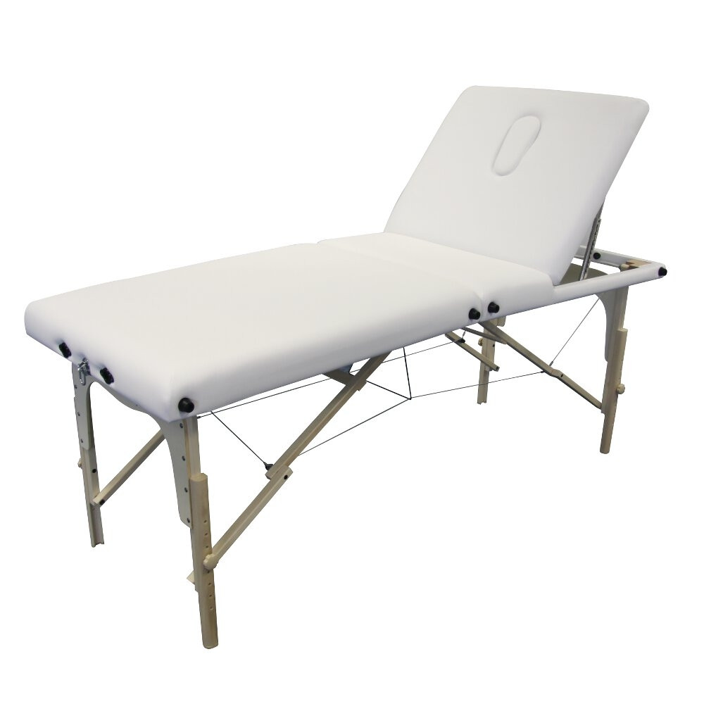 Product Image 1 - AFFINITY PORTABLE FLEXIBLE TREATMENT COUCH - WHITE
