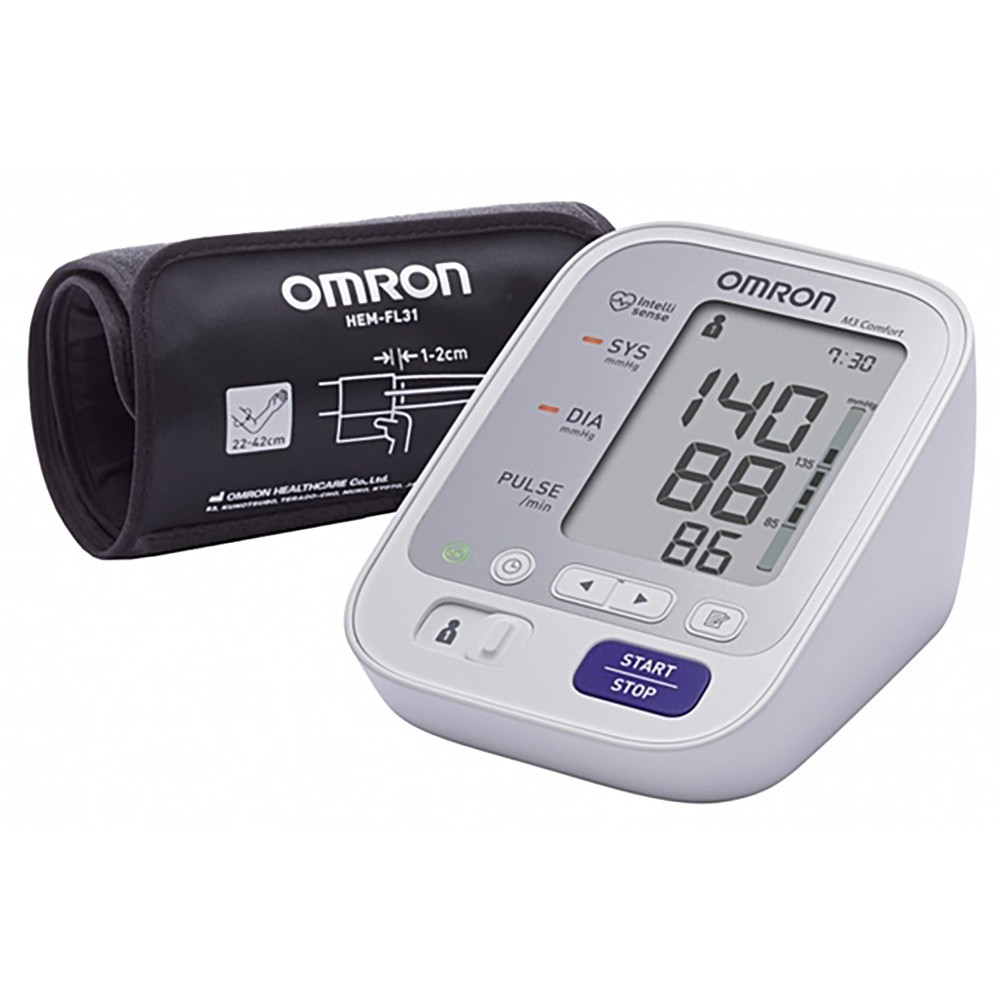 Product Image 1 - OMRON M3 COMFORT BLOOD PRESSURE MONITOR