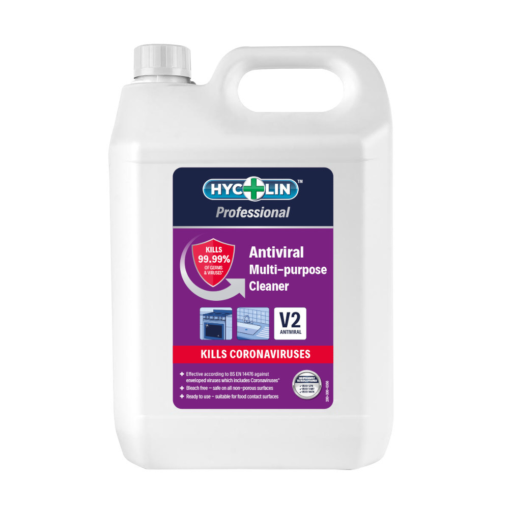 Product Image 1 - MIRIUS HYCOLIN PROFESSIONAL V2 ANTIVIRAL MULTI-PURPOSE CLEANER (5L)