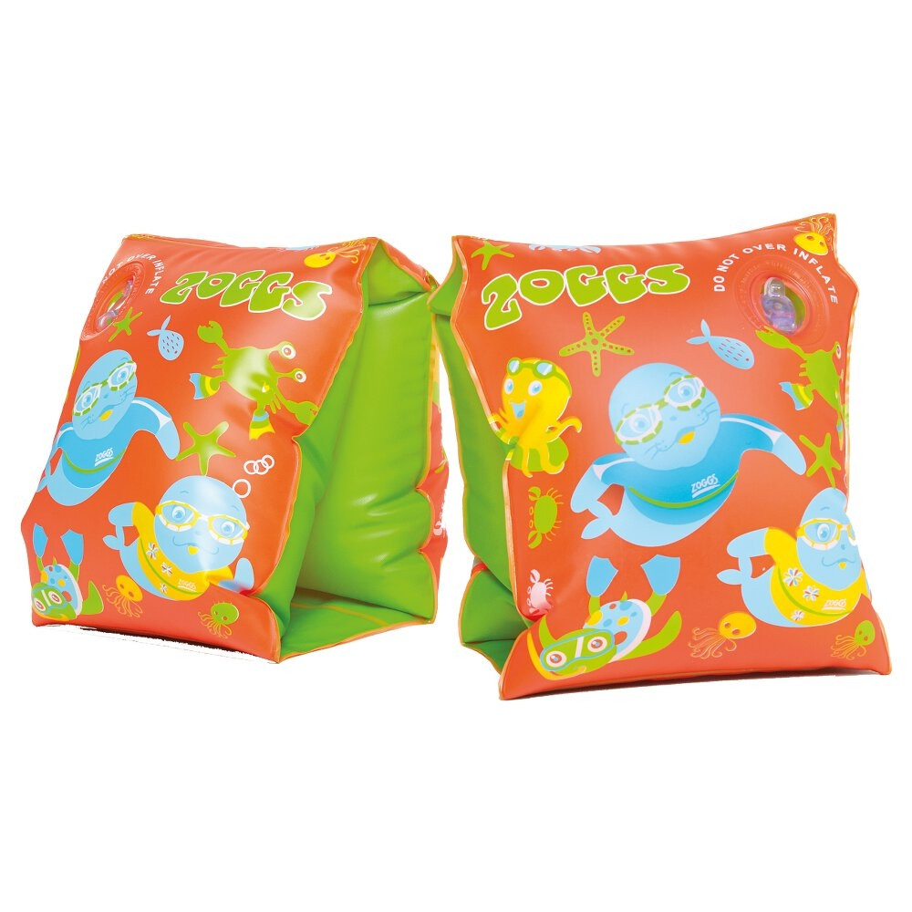 Orange 3-6 Years up to 25 kg Zoggs Children's Safe Float Arm Bands 