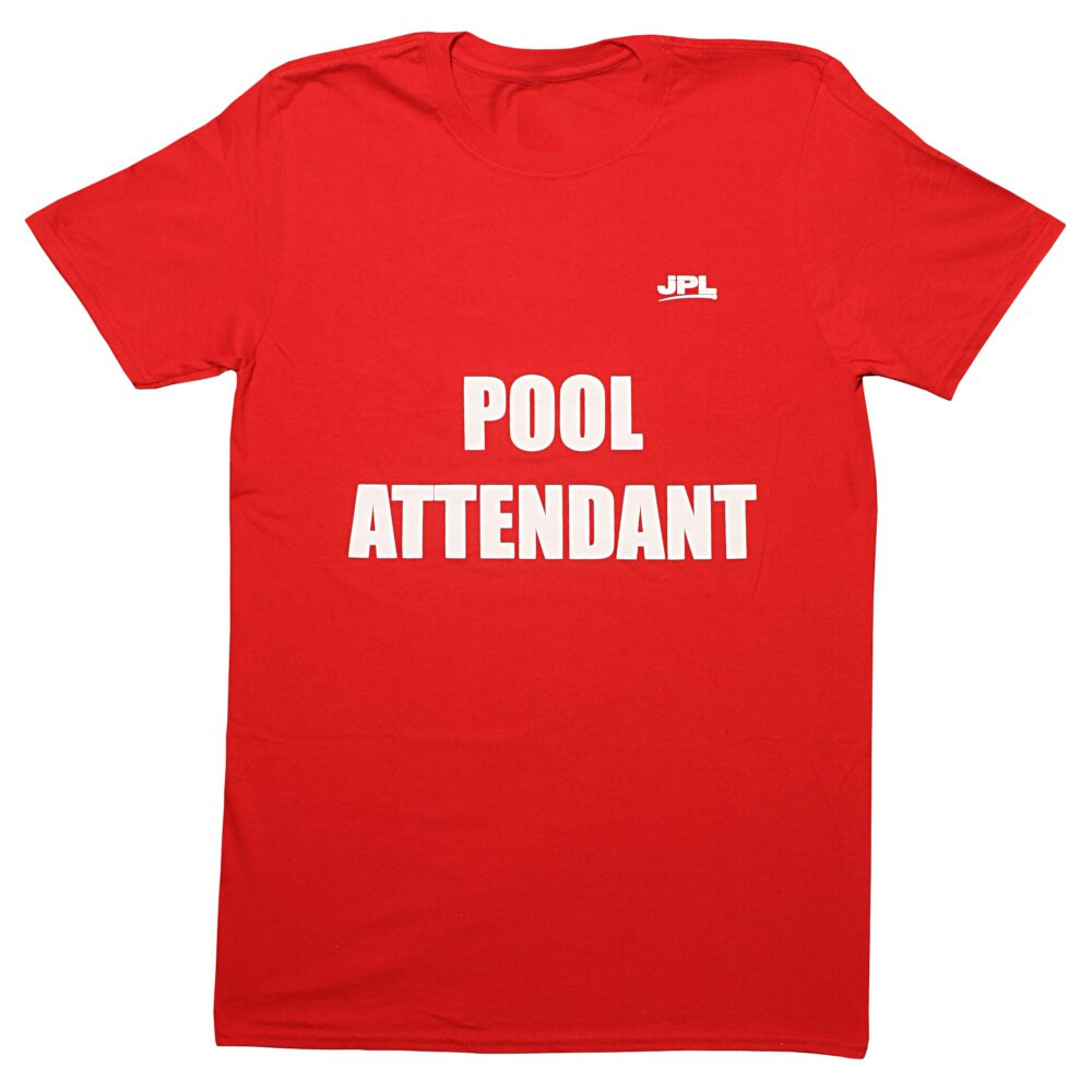 Product Image 1 - JPL POOL ATTENDANT T-SHIRT - POLYESTER/COTTON (EXTRA LARGE)