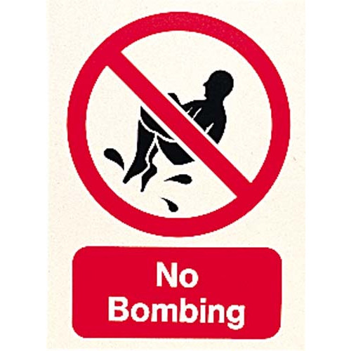 Product Image 1 - NO BOMBING SIGN