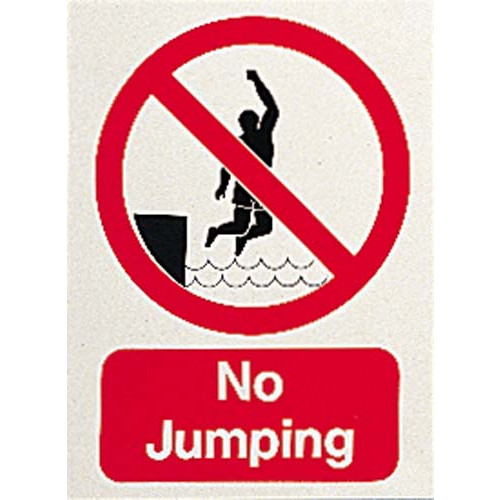 Product Image 1 - NO JUMPING SIGN