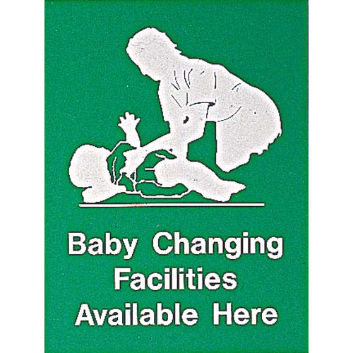 Product Image 1 - BABY CHANGING FACILITIES AVAILABLE HERE SIGN