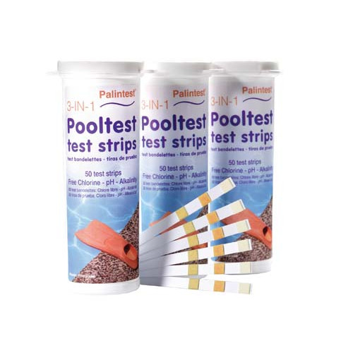 Product Image 1 - PALINTEST POOL AND SPA TEST STRIPS - 6-IN-1