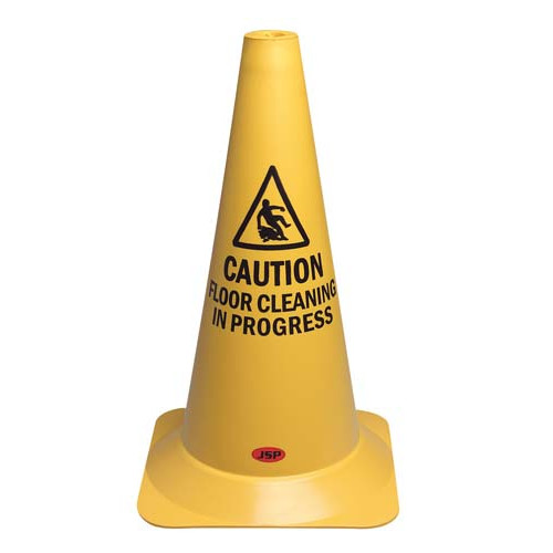 Product Image 1 - "CAUTION FLOOR CLEANING IN PROGRESS" CONE