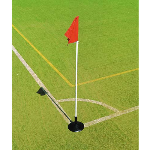 Product Image 1 - White post, red flag, rubber base
