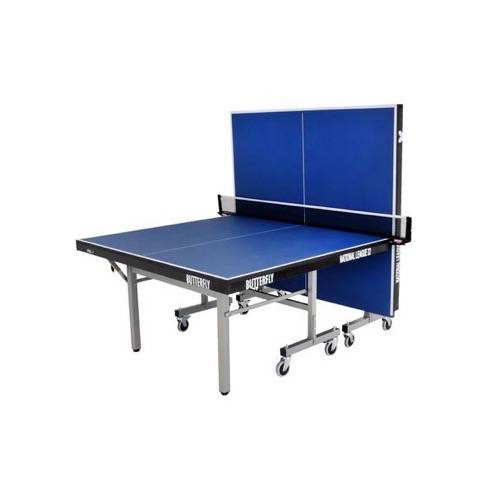 Product Image 2 - BUTTERFLY NATIONAL LEAGUE ROLLAWAY INDOOR TABLE TENNIS TABLE - BLUE (25mm)