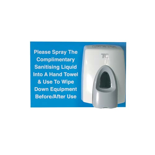 Product Image 2 - SANITISER "PLEASE SPRAY..." SIGN