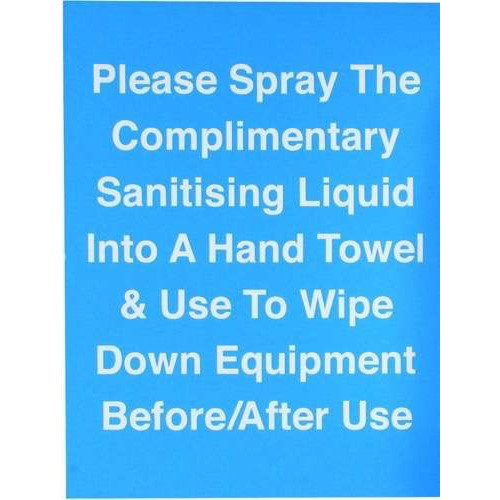 Product Image 1 - SANITISER "PLEASE SPRAY..." SIGN