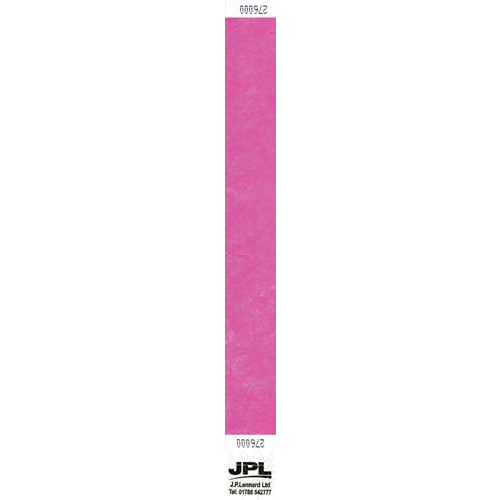 Product Image 1 - TYVEK WRIST BANDS - PINK