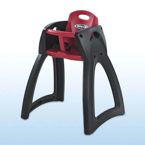 Product Image 1 - MAGRINI BREEZE HIGH CHAIR - CHARCOAL/RED