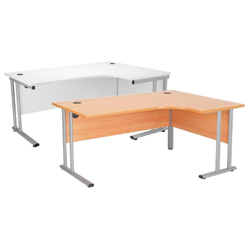 Product Image 1 - CRESCENT CANTILEVER WORKSTATION - RIGHT HAND