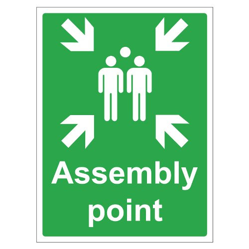Product Image 1 - ASSEMBLY POINT SIGN (300 x 400mm)