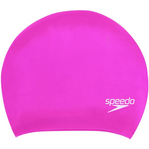 Product Image 1 - SPEEDO LONG HAIR MOULDED SILICONE SWIM CAPS - PINK