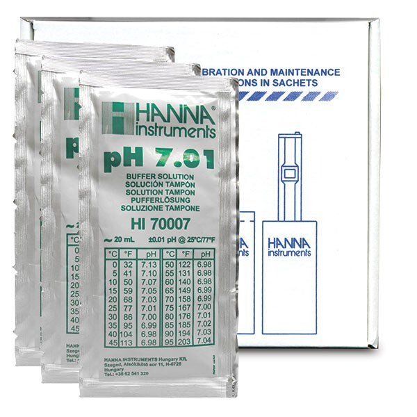 Product Image 1 - CALIBRATION BUFFER SACHETS 20ml pH7