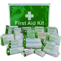 COMPACT VINYL WALLET STATUTORY FIRST AID KIT (1-10 PERSONS)