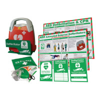FRED PA-1 AUTOMATIC AED DEFIBRILLATOR BUNDLE