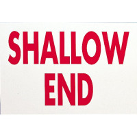 SHALLOW END SIGN