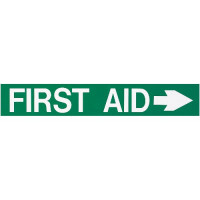 FOAMEX FIRST AID SIGN - RIGHT