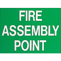 FIRE ASSEMBLY POINT  SIGN
