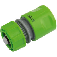 WATER STOP HOSE CONNECTOR